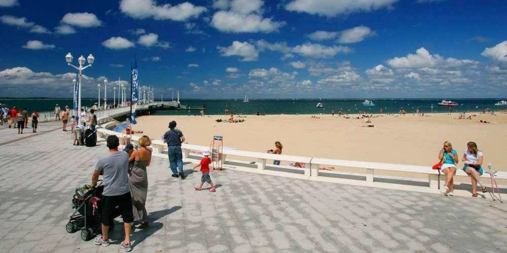 T2 Face Au Port De Plaisance Et Plage D'Eyrac -Terrasse -Parking Apartment อาร์กาชง ภายนอก รูปภาพ